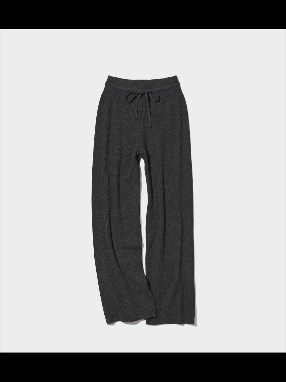 Uniqlo Knit Wide-Leg Drawstring Pants